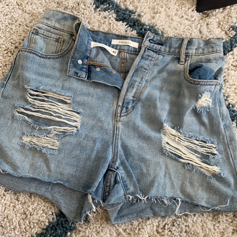 brand new pac sun jean shorts